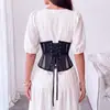 Cinta modeladora de cintura em espartilho transfronteiriça personalizada com malha transparente, moderna e respirável, com amarração frontal e barbatanas para modelagem