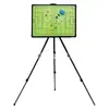 Tablero Táctico de Fútbol de Aleación de Aluminio Tablero Táctico de Baloncesto Tablero de Enseñanza Táctico de Fútbol Tablero Táctico de Entrenador Piezas de Ajedrez Magnéticas
