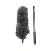 Espanador de Pó Combinado Transfronteiriço de Fibra, Espanador de Penas Dobrável Eletrostático, Espanador de Pó de Chenille, Escova de Pó para Frestas