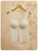 Skinny Base Beauty Back Camisole Veste Feminino Primavera e Verão Não Marcante Seda Gelada All-match Colete Exterior Vestível com Almofada no Peito