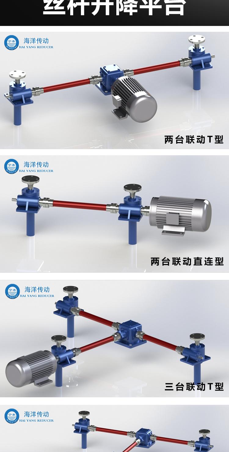 SWL蜗轮螺杆升降机(螺母运动型)_06