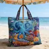 2026 Estación Independiente Transfronteriza Amazon Bolso Nuevo Bolso Tote Estampado Digital Bolso Tote Acolchado de Moda