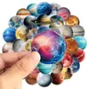 50 Piezas de Pegatinas de Planeta para Mascotas, Materiales Transparentes Impermeables para Diario, Pegatinas Decorativas DIY para Marco de Fotos de Copa de Vidrio en Stock