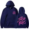 Hoodie Saja Boys Novo 2025 Homens Mulheres Homens e Mulheres Moletom Hoodie de Casal