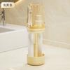 Vaso para enjuague bucal Vaso para cepillo de dientes Vaso transparente para lavado Vaso para pareja Estudiante Vaso para dientes Hogar Hotel Plástico de lujo ligero Anticaída Tanque para dientes