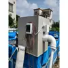 Filtro Rotativo de Tambor para Aquário Tanque de Peixes Tanque de Peixes Filtro de Separação de Resíduos de Peixe Lavagem Automática de Retorno Circulação Aquicultura Microfiltro