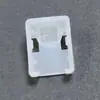 Lâmpada de atmosfera universal para carro Tesla, concha da lâmpada da maçaneta, concha da lâmpada de iluminação LED, concha da cabeça da lâmpada, concha de plástico