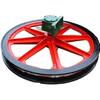 Roda de teto de mineração poço vertical de mineração teto de natação teto de fenda única roda de teto de poço de perfuração em estoque fornecimento