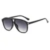 2026 Nuevas Gafas de Sol Rana de Doble Puente Unisex Marco Grande Moda Estilo Callejero Protección UV Gafas de Sol para Conducir