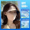 Máscara de Proteção Solar Feminina Verão 2026 Nova Máscara de Seda de Gelo Rosto Inteiro Chapéu com Aba Proteção UV Protetor Solar Rosto Facekini