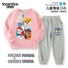 Traje de Sudadera de Terciopelo para Niños de Dibujos Animados Otoño e Invierno 2024 Ropa Nueva de Otoño Ropa Gruesa para Bebé Niño