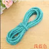 Cuerda de cáñamo colorida para manualidades (Hilo de cáñamo natural de 5 mm) para jardines de infancia, incluyendo accesorios, decoraciones, macetas y estructuras para trepar para gatos.