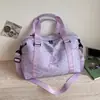 Bolsa de Viagem para Curta Distância, Bolsa Fitness Portátil de Grande Capacidade, Bolsa de Treino com Separação Seca e Úmida, Bolsa de Armazenamento de Bagagem de Viagem Portátil Feminina
