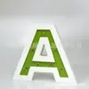 Luz de Letra LED de Madeira Luz de Letra Inglesa 26 Letras Inglesas Iluminação LED Luz Artesanal para Casa Decoração