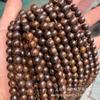 Contas cinza bronze direto da fábrica pedra natural contas cinza bronze semiacabadas acessórios para joias DIY feitos à mão