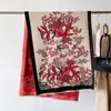 Bufanda Jacquard Dulce Imitación Cachemir Retro Nueva de Otoño para Mujer, Calentador de Cuello Grueso Cálido, Chal Grande Versátil Atmosférico