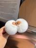 Maillard Lindo Bolita de Pelo Set de Pasadores Conejo Seto Pinza para el Pelo Tiburón Pinza para Cola de Caballo Alta Peluche Popular en Internet Viento Ins Otoño e Invierno