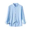 Camisa de Negocios de Manga Larga Elástica en Cuatro Direcciones de Alta Elasticidad para Hombre de Dongyu Transfronterizo, Camisa Casual Suave y Amigable con la Piel para Hombre al por Mayor