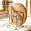 Estante Kabe de acero inoxidable 304 para tabla de cortar de cocina, estante de almacenamiento para tabla de cortar, soporte para tapa de olla y tabla de cortar en la encimera