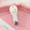 Cortauñas Creativos de Dibujos Animados con Expresiones Lindas, Portátiles y Elegantes, Tijeras para Uñas Anti-Salpicaduras, Herramientas para Manicura y Recorte de Uñas