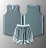 Uniforme de baloncesto transfronterizo de venta al por mayor rápida, uniforme de equipo de competición para adultos para hombres, ropa de baloncesto, camiseta transpirable de secado rápido con impresión