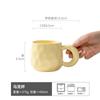 Colección de Tazas de Cerámica de Color Caramelo Simple Multiestilo Taza de Oreja Grande Hogar Imprimible LOGO Grabado