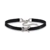 Collar de Lazo Personalizado, Popular en Xiaohongshu, Cadena para Clavícula de Celebridad de Internet, Gargantilla, Cadena Sencilla para el Cuello, Collar de Banda para el Cuello para Mujer al por Mayor