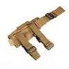 Bolsa de Fã Militar para Exterior Mais Vendida Transfronteiriça, Bolsa Tática Multifuncional Resistente ao Desgaste, Bolsa de Acessórios Holster de Liberação Rápida com Tira de Perna Tornado Venda por Atacado