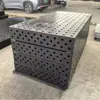 Plataforma de Soldadura con Ranura en T de Hierro Fundido Ensamblaje de Prueba de Motor Inspección Marcado Plano de Trabajo para Montadores Banco de Trabajo Raspar Plano