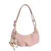 Moda Estilo Coreano Retro Bolsa de Bolinho Feminina 2026 Nova Bolsa de Ombro Casual Relaxada Preguiçosa Bolsa Transversal Versátil para o Dia a Dia