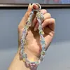 Corrente de Celular com Cristais Brilhantes de Luxo DIY Feita à Mão com Contas Pingente Fofo Produto Pequeno Tendência para Venda Online Dropshipping