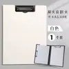 Carpeta A4 Vertical Horizontal Tablero Carpeta Libro de Información Carpeta de Almacenamiento de Exámenes Bloc Clip para Facturas Contrato Contrachapado Doble