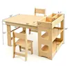 Mesa de brinquedo para crianças Estante infantil Conjunto de mesa e cadeira infantil Mesa de jogos infantil Mesa de atividades para bebês Mesa de desenho infantil