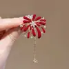 Diseño de Broche de Borla de Fuegos Artificiales Suave y Brillante, Moda de Alta Gama, Broche de Fuegos Artificiales Lindo Versátil de Nicho