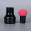 Esponja de Maquillaje Súper Suave Cabeza de Hongo para Polvos y Cremas BB, Doble Uso para Aplicación Seca y Húmeda, No Forma Grumos, con Mango, Esponja de Maquillaje en Caja