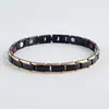 Pulsera Magnética de Titanio y Germanio Transfronteriza Europea y Americana para Hombres y Mujeres Pulsera Fresca de Acero de Titanio Pulsera de Acero Inoxidable Viento Frío