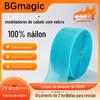 Cacheador de cabelo com Velcro em estoque fabricante de cabeleireiro Pós enrolador de cabelo com Velcro de nylon Velcro enrolador