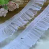 5cm Borde de Organza Fino Encaje de Alta Calidad Adorno Cuello Dobladillo para Faldas Hecho a Mano DIY Accesorios para Ropa