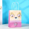 Sacola de Presente para o Dia das Crianças Saco de Papel Kraft Desenho Animado Sacola para Levar Sacola de Embalagem para Presente de Festa Bolsa de Mão