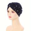 Industria de Sombreros Jian Ying Amazon Aliexpress Nuevo Europeo y Americano Poliéster Moda Casual Sombrero Turbante Sombrero Baotou Venta Directa de Fábrica