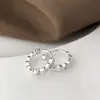 Moda Estilo Coreano Pendientes Sencillos de Verano Frescos con Goteo de Aceite Pendientes de Personalidad de Lujo Ligero de Alto Nivel de Nicho de Temperamento Dulce
