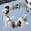 Pulseira Fofa Popular do Gato Kt para Mulheres, Design Único, Joia Cartoon de Alta Estética, Presente para Melhor Amiga