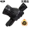 Luvas de inverno masculinas de couro genuíno montando lã forrada de vela feminina pele de carneiro luvas forradas de lã ao ar livre carro elétrico à prova de vento