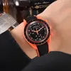 2024 Exportación Más Vendido Reloj de Cuarzo Super Luminoso para Hombre Niricha Correa de Silicona Conjunta Europea Fabricante Lote