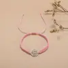 Comércio Transfronteiriço da Amazon Pêndulo de Vôlei Pulseira Ajustável Feita à Mão Pulseira de Fio Colorido Fashion e Simples