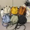 Bolsa Pequeña para Botella de Agua de Nylon de Verano Taza de Agua para Mujer 2025 Nueva Mochila de Viaje para Hombre y Mujer Bolso Cruzado de Descanso Bolso para Teléfono Móvil