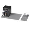 Alfombrilla Protectora Cuadrada de Silicona para Cafetera Transfronteriza, Cocina, Doble Capa, Vajilla, Mesa de Comedor Multifuncional Simple, Bandeja Desmontable