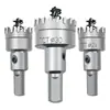 Broca Avellanadora de Aleación de Aluminio Placa de Hierro Metálico Broca de Carburo Multidentada Abreagujeros de Acero Inoxidable Adecuada para Tubería Redonda Puertas y Ventanas