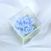 Flor Eterna Acrílico Rosa Cravo Caixa de Flores Dia dos Namorados Natal Dia das Mães Presente de Dia dos Namorados