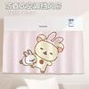 Nova Cortina de Ar Condicionado Rilakkuma Fofa com Fita Mágica para Para-brisa Anti-Sopro Direto Tecido para Para-brisa Sem Furos para Casa Pós-parto Bebê